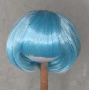 1/3 8-9" BJD DOLLFIE PELUCA SD Corto Pastel Bebé Azul Bob con Flequillo JR-180 - Imagen 1 de 5