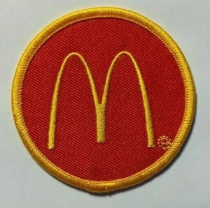 mcdonalds patch McDonald's patch 2.5" dia. mcdonalds patch iron on or sew patch  - Picture 1 of 6