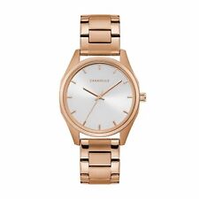 Caravelle New York Women's Rose-Gold Stainless Steel 36mm Watch 45L179
