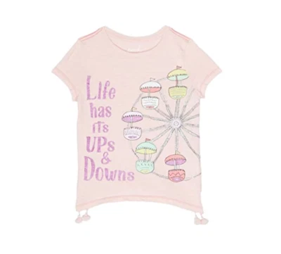 Camiseta Peek Ferris Wheel Gráfica Rosa Talla 3T 0018 Foto 1 de 2