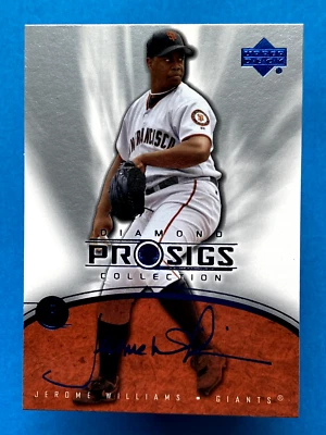 2004 Upper Deck Diamond Collection Pro Sigs Джером Уильямс No13 - Изображение 1 из 2