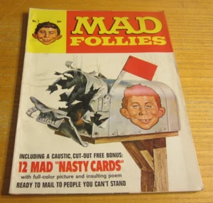 MAD Follies Magazin #7 1969 E.C. Publikationen mit fiesen Karten Bonus - Bild 1 von 5