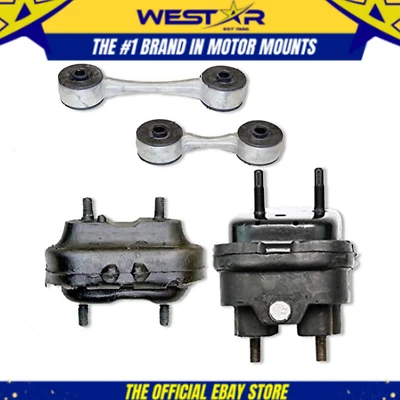 Fits 1993-1996 Cadillac Eldorado Deville Seville 4.6L Torque & Trans Mount 4pc - Image 1 of 3