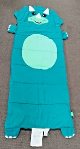 Firefly Schlafsack grün Dinosaurier Chip Outdoor Ausrüstung Reißverschluss 65 x 24 Zoll - Bild 1 von 5
