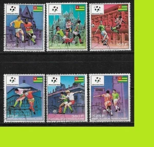Togo 1989 Football World Cup - Italy 1990 - Sport - Football - Soccer - 6 Stamps - Picture 1 of 1