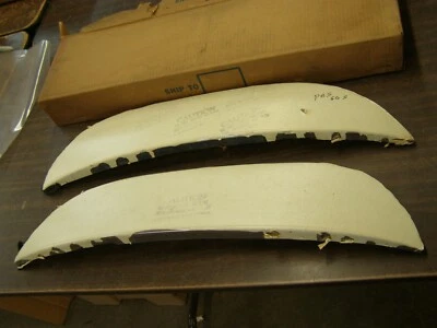 NOS Foxcraft 1968 1969 1970 Plymouth Belvedere Fender Skirts Stainless Steel - Image 1 of 3
