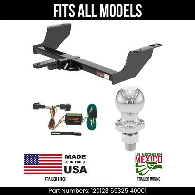 Enganche de remolque para Mazda B3000 94-07 4 pines cable bola de 178" se adapta a todos los remolques Curt 3,5 k Foto 1 de 4