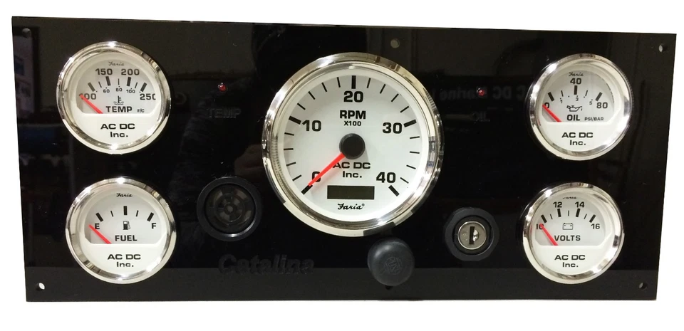 Приборная панель морского двигателя / яхта Catalina 38 (дизель) - Изображение 1 из 4