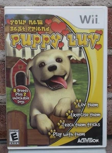Puppy Luv Nintendo Wii Video Game Simulation Complete Cleaned And Tested - Picture 1 of 8