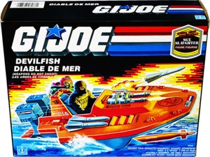 GI Joe Devilfish, Vintage 1986 Collectible, New! Mint in Sealed Box! AFA IT - Picture 1 of 4