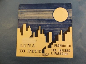 7" ITALY - LUNA DI PECE - "PROPRIO TU" - 1a STAMPA! - PROG ROCK - 1975 - Foto 1 di 6