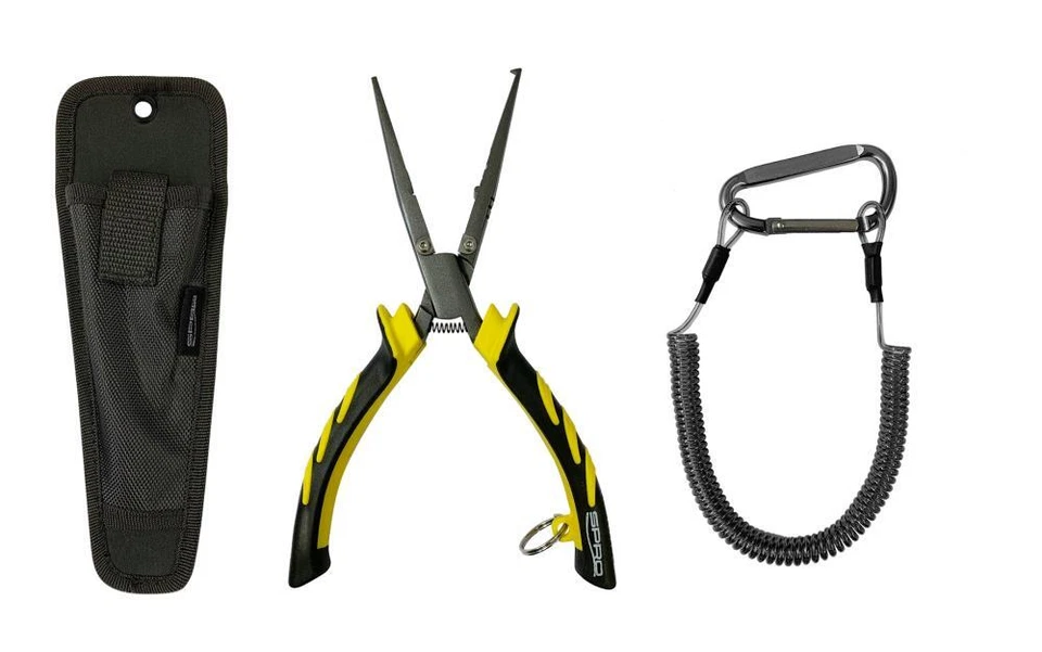SPRO PTFE Long Nose Plier 23cm + Pouch Multifunktionszange Lösezange Angelzange - Bild 1 von 1