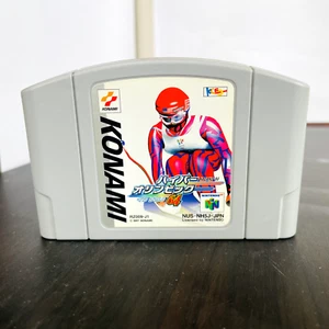 Hyper Olympics In Nagano '98 Nintendo 64 Konami 1997 NUS-NH5J-JPN Deportes Retro - Imagen 1 de 24