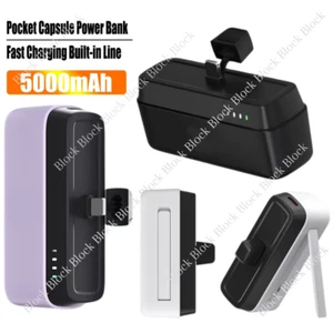 5000mAh 2.1A Portable Power Bank Mini Pocket Battery Charger For Android iPhone - Picture 1 of 12