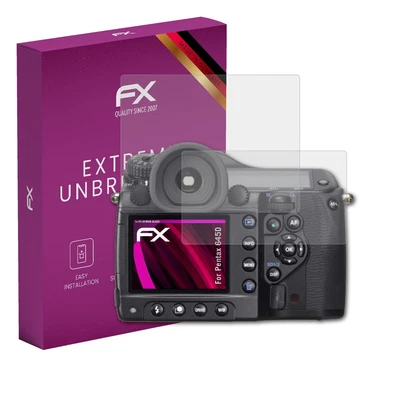 atFoliX Glass Protective Film for Pentax 645D Glass Protector 9H Hybrid-Glass - Image 1 of 4