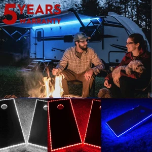 5M RV Porch Light RGB 300LED Exterior Utility Waterproof Awning Light IR control - Bild 1 von 16