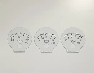 Audi S2 ABY Tachoscheiben  Zusatzinstrumente neue Version gauges gauge dials - Bild 1 von 1