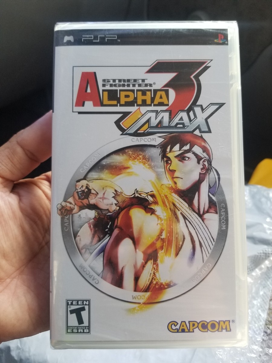 Sony PSP Street Fighter Alpha 3 MAX Video Games for sale - eBay
