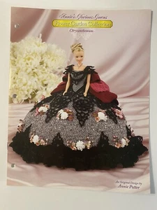 Annie’s Attic Flower Garden Collection Crochet Barbie Pattern Chrysanthemum - Picture 1 of 3