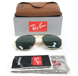 Ray-Ban Sunglasses RB3707 001/O9 Arista Gold with Gray Polarized Chromance 57 mm - Picture 1 of 15