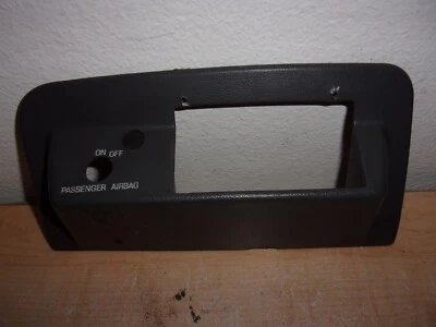 1999-2004 Ford Explorer Ranger Lower Dash Ashtray Airbag Switch Trim Panel Gray - Image 1 of 4