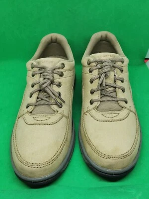 Rockport 男式世界巡回赛经典尺寸 13 M 磨砂皮革 K70883 Well Padd — 第 1/4 张图片