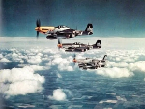 Impresión fotográfica de avión de combate Mustang P-51 / Tú eliges el tamaño - Imagen 1 de 1