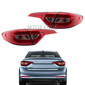 4PCS Left&Right LED Tail Lights Assembly Brake For Hyundai Sonata 2015-2016 2017 - Picture 1 of 11