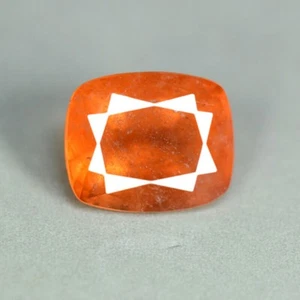 0.51 Cts_Antique Stone_100 % Natural Unheated Orange Hackmanite_Afghanistan - Picture 1 of 3
