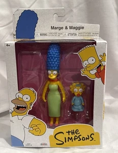 Jakks Pacific The Simpsons 5 Inch Figur Marge & Maggie Neu 2025 Kostenloser Versand! - Bild 1 von 2