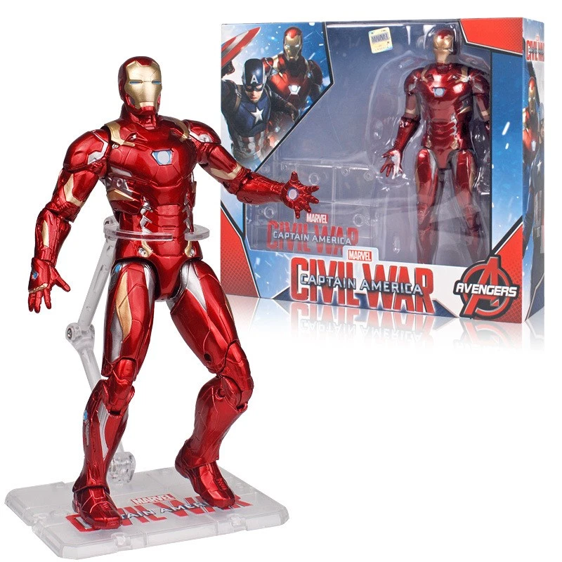 Figura de acción ZD Iron Man Marvel Avengers Legends Comic Heroes 7" juguetes para niños en caja Foto 1 de 4