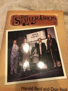 The Statler Brothers: Random Memories SIGNED by Harold & Don Reid (2008,HC) - Picture 1 of 2