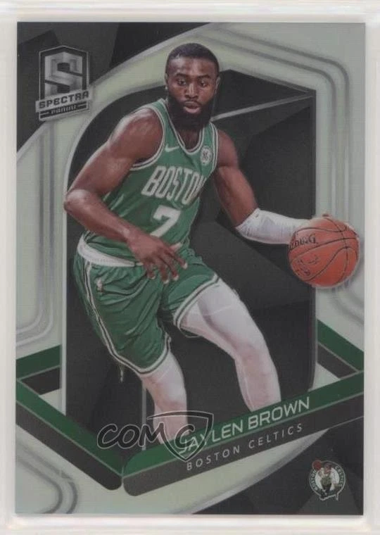2019-20 Panini Spectra Silver Prizm Jaylen Brown #55 - Image 1 of 2