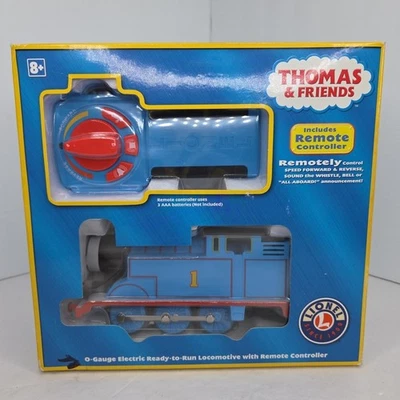 LIONEL -- THOMAS & FRIENDS COMPLETE ELECTRIC TRAIN "O" GAUGE SET 2016 W/ Remote  - Image 1 of 4