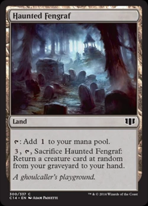 Haunted Fengraf - Light Play MTG Commander 2014 Edition - Image 1 of 1