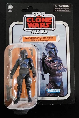 Star Wars The Vintage Collection Mandalorian Death Watch Airborne Trooper - image 1 of 4