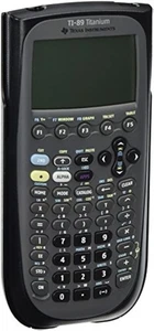 TI 89 Titanium Texas Instruments TI-89 Titanium Programmable Graphing Very Good - Picture 1 of 3