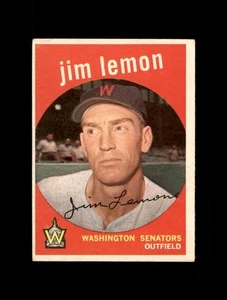1959 Topps Baseball #215 Jim Lemon (Senators) EX+ - Bild 1 von 2