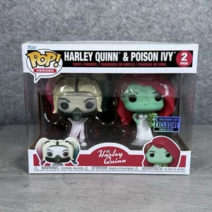 Funko Pop DC Harley Quinn & Poison Ivy 2-Pack - Entertainment Earth Exclusive - Picture 1 of 8
