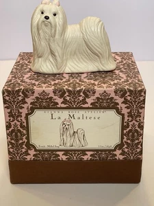 La Maltese Dog French Triple Milled Soap 3.3 oz Gianna Rose Atelier New In Box - Picture 1 of 12