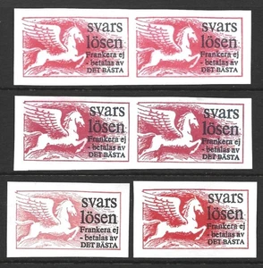Sweden 1972 Svars lösen Reader's Digest Svarslösen LICENSE REPLY Local Stamps - Picture 1 of 1