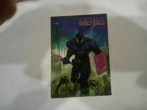 Tarjeta promocional Matt Wagner's GRENDEL 1993 Wizard Creator's Portfolio #3 - Imagen 1 de 2