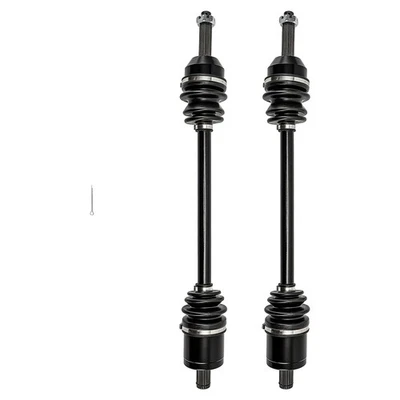 Conjunto de 2 conjuntos de eixo CV compatível com 2018-2019 Polaris Ranger Crew 570-4 dianteiro - Imagem 1 de 4