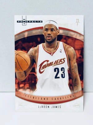 2007-08 Fleer Hot Prospects LeBron James #5 Cavaliers - Image 1 of 2