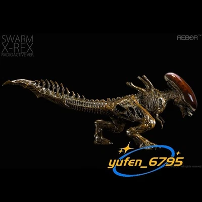 REBOR 1/35 Tyrannosaurus Rex Swarm X-Rex Radioactivo Ver Figura Modelo Juguetes Regalo Foto 1 de 4