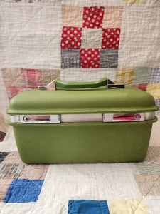 Vintage 60er-70er ~ Samsonite Royal Traveler Montbello II ~ Make-up Handgepäckkoffer mit Tablett - Bild 1 von 13