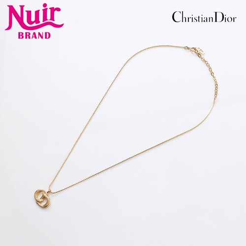 Collana oro logo CD Christian Dior Y0716 gioielli usati