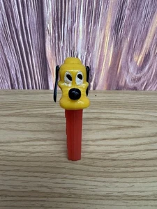 Vintage Walt Disney Pluto Pez Spender roter Stiel - ohne Füße - Bild 1 von 4