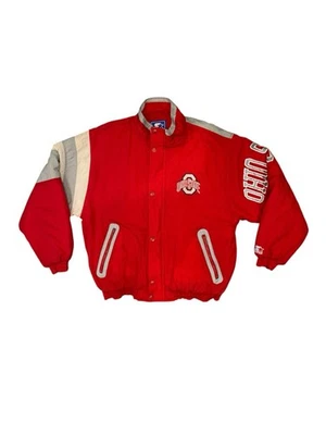 JAQUETA VINTAGE STARTER OHIO STATE BUCKEYES - Imagem 1 de 4