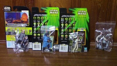 Star Wars Lot Lando Calrissian Bespin Escape Princess Leia Lobot Ugnaughts 2000 - Image 1 of 4